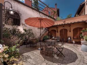 Patio nebo venkovní prostory v ubytování Hotel Palagi