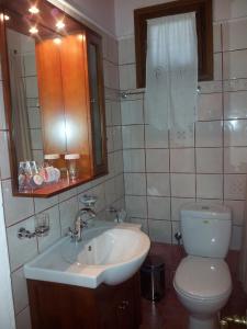 Koupelna v ubytování Guesthouse Kleopatra's
