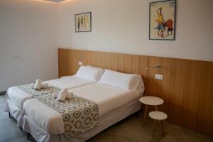 Ένα ή περισσότερα κρεβάτια σε δωμάτιο στο Finca Agroturismo Son Menut