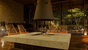 Χώρος καθιστικού στο Laforet Ito Onsen Yunoniwa