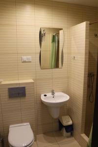 Ein Badezimmer in der Unterkunft Pensjonat nad Stawem