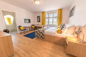 Posteľ alebo postele v izbe v ubytovaní Boutique Hotel Villa Beatika