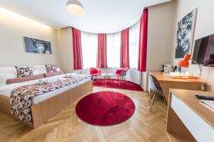 Posteľ alebo postele v izbe v ubytovaní Boutique Hotel Villa Beatika