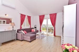 Posezení v ubytování Apartment Nadoveza
