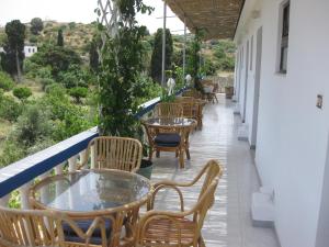 A balcony or terrace at Kalypso Apartments