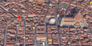 A general view of Firenze or a view of the city taken from Az apartmant