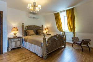 Posteľ alebo postele v izbe v ubytovaní Karlsbad Prestige