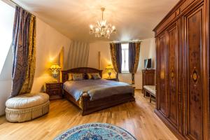 Posteľ alebo postele v izbe v ubytovaní Karlsbad Prestige
