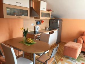 Kuchyň nebo kuchyňský kout v ubytování Apartment Jana