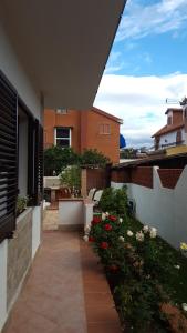A balcony or terrace at Sole D'oro IUN S4354