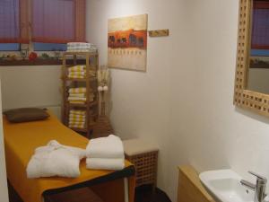 Kúpeľňa v ubytovaní Hotel Berghof