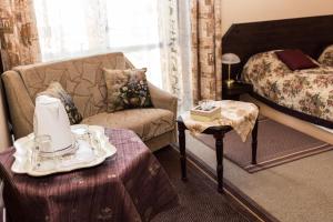 Posezení v ubytování City Center Kaķis B&B