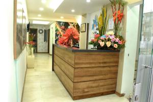 Vstupní hala nebo recepce v ubytování Hotel El Lago 1