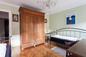 Postel nebo postele na pokoji v ubytování Guesthouse Galeb
