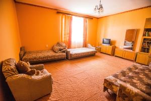 Гостиная зона в Guest House in Drachino