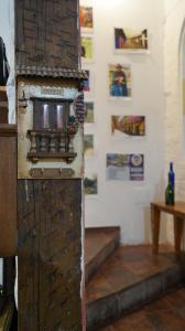 Η κουζίνα ή μικρή κουζίνα στο Lima Limon Candelaria Hostel