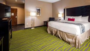 Postel nebo postele na pokoji v ubytování Best Western Plus Dilley Inn & Suites