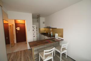 Kuchyňa alebo kuchynka v ubytovaní Apartment Priska