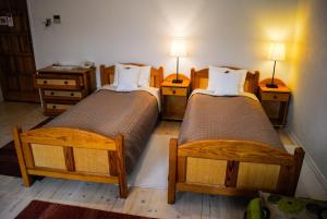 Posteľ alebo postele v izbe v ubytovaní Hotel Krak