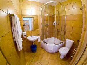 Kúpeľňa v ubytovaní Hotel Krak