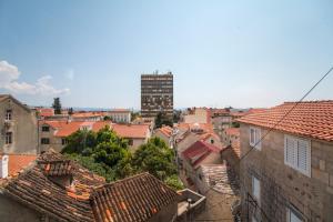 Výhľad na mesto Split alebo výhľad na mesto priamo z apartmánu