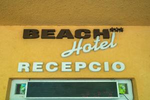 Certifikát, hodnocení, plakát nebo jiný dokument vystavený v ubytování Beach Hotel