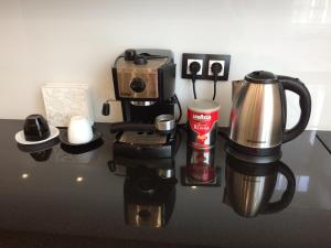 Coffee and tea making facilities at Light in the heart