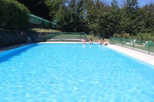 The swimming pool at or close to Hotel Cinco Castaños