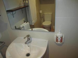 Kúpeľňa v ubytovaní Hostal El Estudio