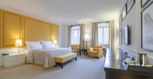 Posteľ alebo postele v izbe v ubytovaní Boutique Hotel Corso