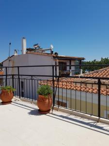 Balkón nebo terasa v ubytování Sokaki rooms
