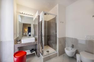 Kúpeľňa v ubytovaní Album Boutique Rooms
