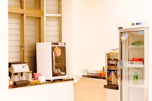Nhà bếp/bếp nhỏ tại Lu Dao Homestay