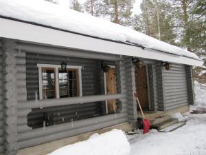 Taikalevi Apartment en invierno