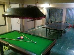 
A billiards table at Hotel Ashwin Igatpuri
