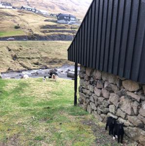Fotografie z fotogalerie ubytování Idyllic house near river and ocean v destinaci Leynar