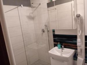 Łazienka w obiekcie apartament Fanaberia