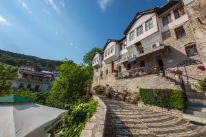 Nespecifikovaný výhled na hory nebo výhled na hory při pohledu z bed and breakfast