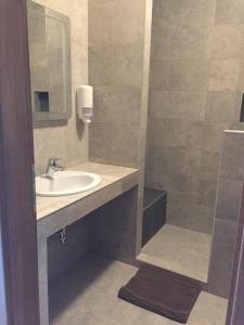 Kúpeľňa v ubytovaní Balaton Kinizsi Apartman