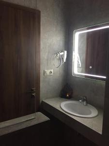 Kúpeľňa v ubytovaní Balaton Kinizsi Apartman