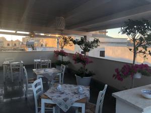Balkón nebo terasa v ubytování Il Vecchio Marsala