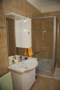 Koupelna v ubytování Villa Maria Apartman