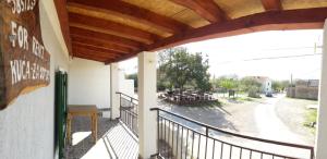 Balkón nebo terasa v ubytování Holiday Home Paklenica