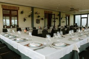 Reštaurácia alebo iné gastronomické zariadenie v ubytovaní La rosa dei vini