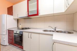 Kuchyňa alebo kuchynka v ubytovaní Apartment Ivo