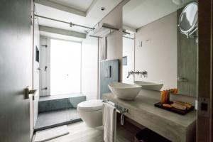 Koupelna v ubytování Hotel CityFlats