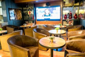 Posezení v ubytování Hotel CityFlats