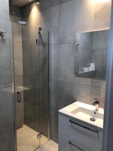Kúpeľňa v ubytovaní Klopot 4 Apartment