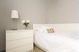 Cama o camas de una habitación en Barcelonaguest