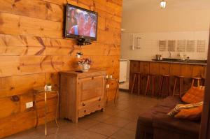 TV a/nebo společenská místnost v ubytování Refron du Mar Pousada Paraty